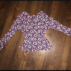 Floral Children’s Top